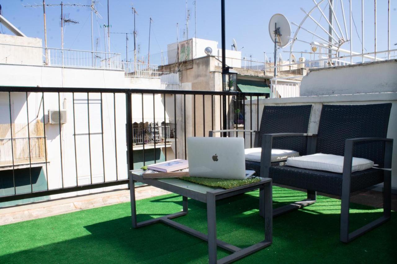 Ferienwohnung Pallas Loft Athen Exterior foto